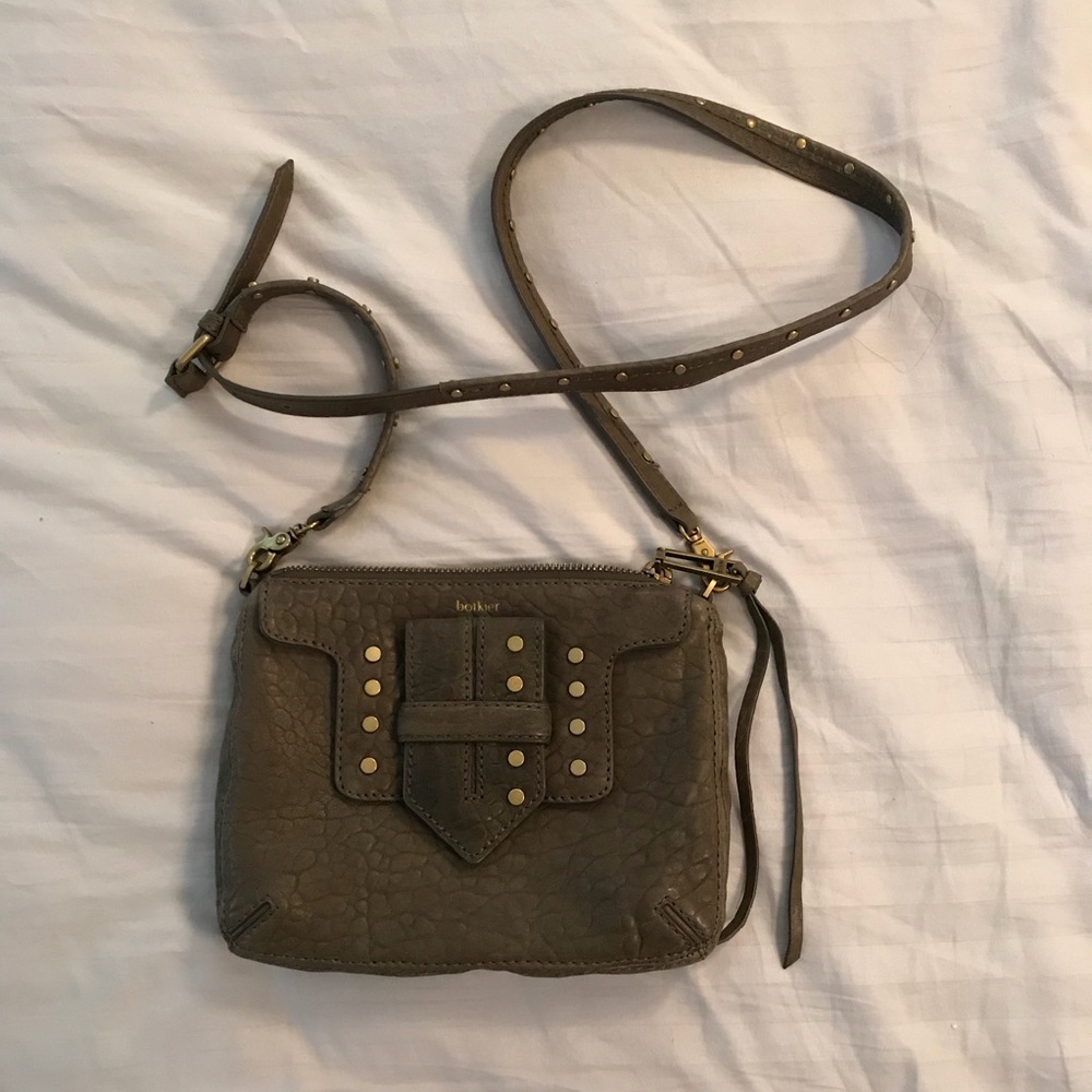 Botkier Olive studded crossbody